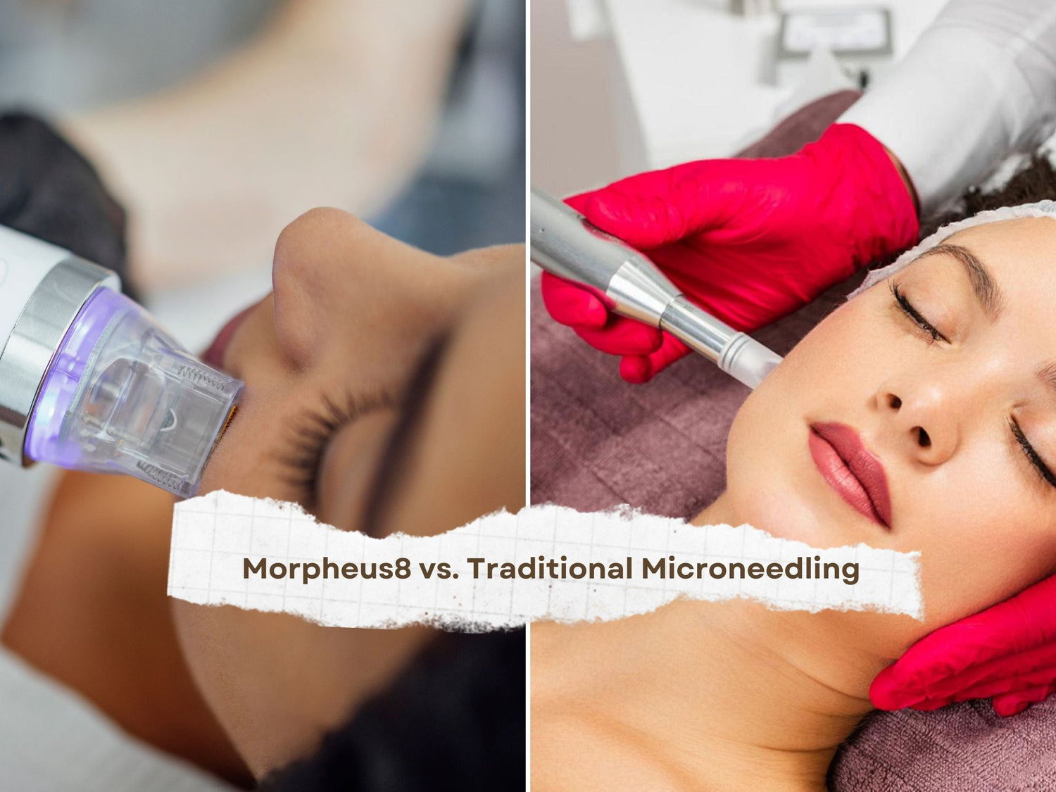 Morpheus8 vs. Traditional Microneedling: What’s the Difference?