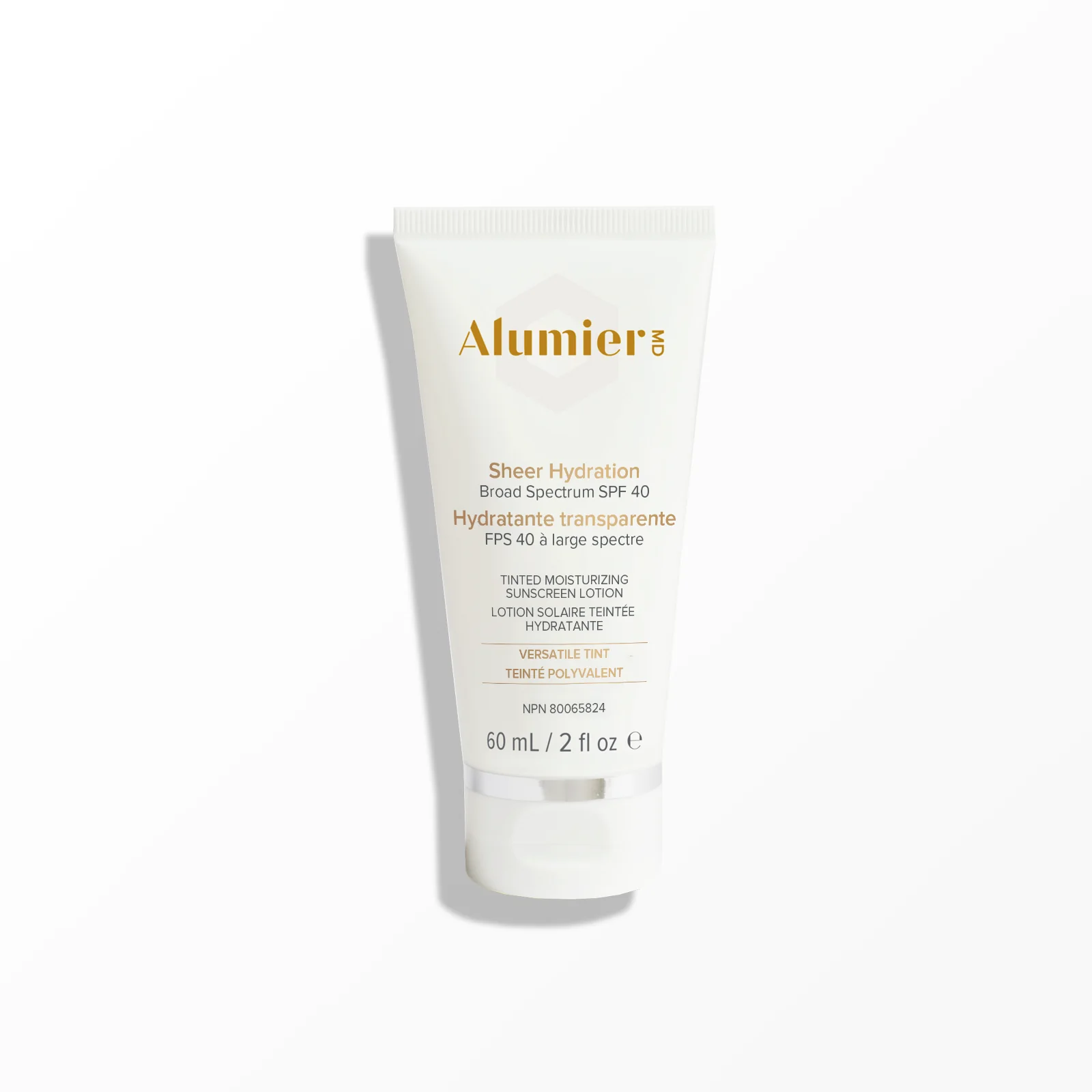 Alumier MD Sheer Hydration Broad Spectrum Sunscreen SPF 40 Versatile Tint Reformulated