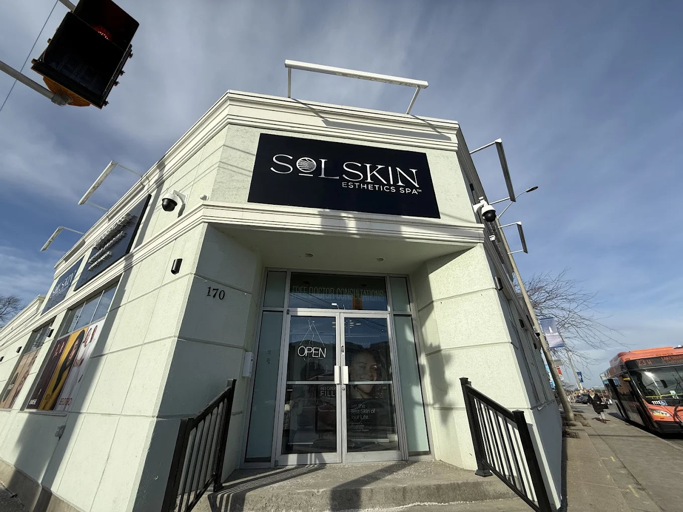 Sol Skin Spa - Port Credit Location Front Entrance