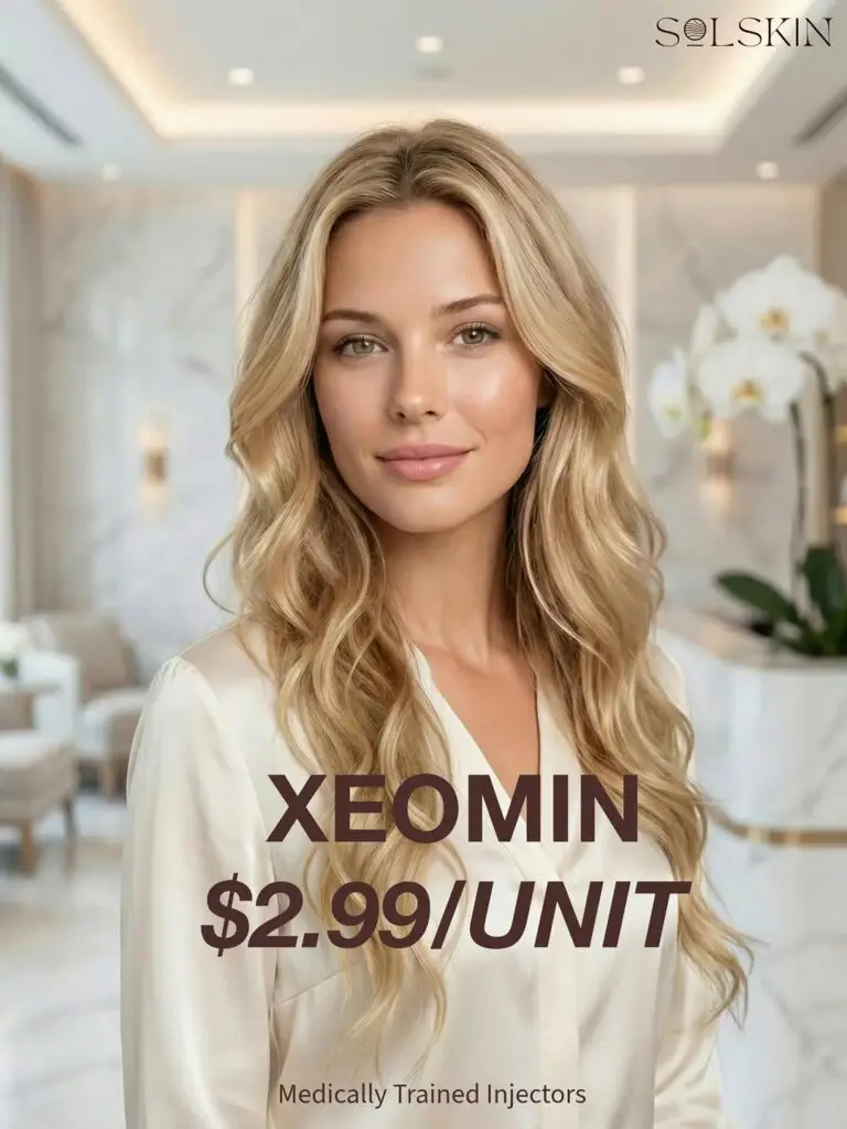 XEOMIN $2.99: UNIT — NO LIMIT - sol skin spa