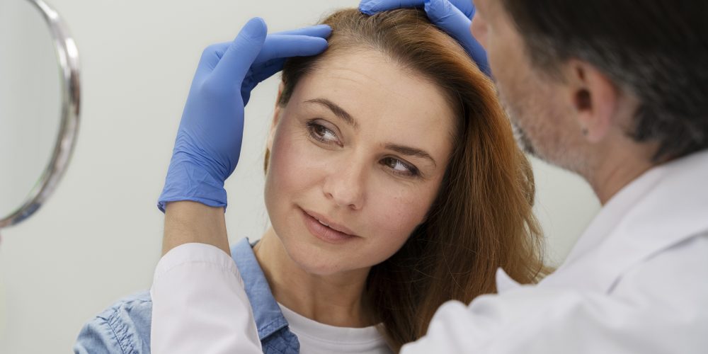 woman-getting-hair-loss-treatment-clinic